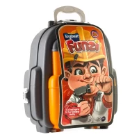 کیف ابزار اسباب بازی رنگ طوسی و نارنجی با کد P/G8065/B