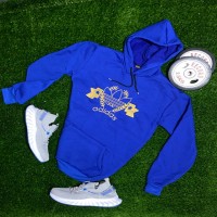 خرید هودی مردانه آدیداس آبی کاربنی مدل 1083