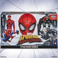 اکشن فیگور اسپایدرمن و ونوم با ماسک HASBRO E8961