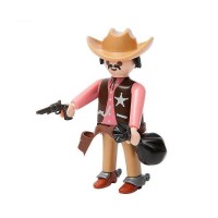 آدمک کابوی با لباس صورتی Playmobil مدل