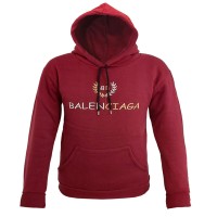 هودی مردانه بالنسیگا زرشکی مدل 1079