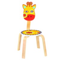 صندلی کودک چوبی زرافه مدل SD 02 C