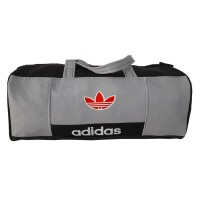 ساک ورزشی طوسی مشکی adidas مدل 1183