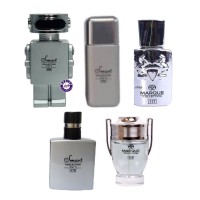 پک ادکلن 5 عددی خاکستری 25 میل | رایحه‌های متنوع