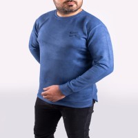 بلوز نایک مردانه آستین بلند آبی مدل 1264