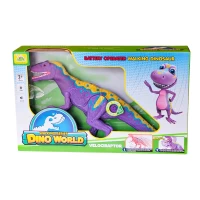 دایناسور اسباب بازی بنفش مدل Velociraptor RS6164B