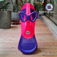 لوپ کار چرخ ژله ای چراغدار صورتی بنفش پررنگ