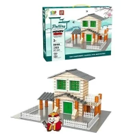 اسباب بازی ساختنی 269 تکه مدل خانه - کد 66916A
