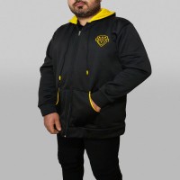 سویشرت مشکی سایز بزرگ Army مدل 1344 مناسب همه سنین