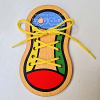 اسباب بازی آموزش بستن بند کفش برای کودکان