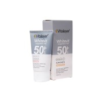 کرم ضد آفتاب ضد لک رنگی WHITEVIT ویتالیر SPF50