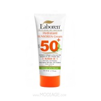 کرم ضد آفتاب 5 کاره SPF50 بدون رنگ برای پوست چرب