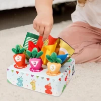 مکعب حسی مونته سوری کاشت هویج طرح شهر بازی