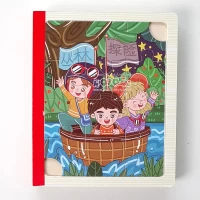 پازل کتابی چوبی ماجراجویان مدل XLE 902