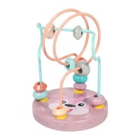 اسباب بازی میله و مهره چوبی مدل خرگوش - کد P/MUT013/F