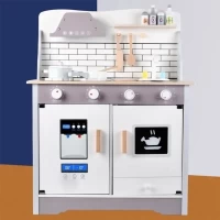 آشپزخانه کودک چوبی سفید مدل BL20213