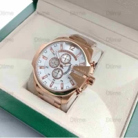 ساعت دیزل رزگلد با صفحه سفید | شیک و خاص