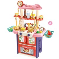 آشپزخانه کودک بزرگ صورتی - کد 8764AB