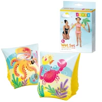 بازو بند بادی کودک اینتکس حیوانات دریا مناسب بازی