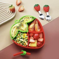 پیشبند و ظرف غذا کودک سیلیکونی JH8010