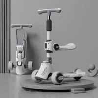 اسکوتر کودک 2 در 1 تاشو دومیتو طوسی روشن