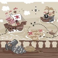 حاشیه و کاغذ دیواری بیمبی 1368 | بهترین طرح‌ها