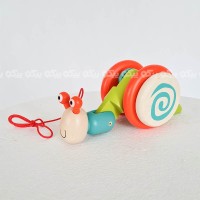 اسباب بازی چوبی حلزون چرخ دار کد P/BZ 29 A/H