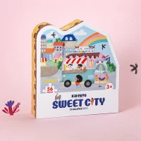 پازل کودک 56 تکه بستنی KID FANS SWEET CITY