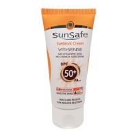 کرم ضد آفتاب SPF50 سان سیف برای پوست حساس و آسیب دیده