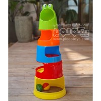 اسباب بازی برج هوش قورباغه با طراحی جذاب و آموزشی