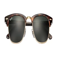 عینک آفتابی RayBan 3016 کلاب مستر سبز و قهوه‌ای