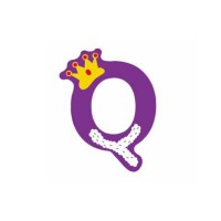 حرف Q چوبی Classic World 4419 برای کودکان