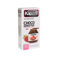 کاندوم کاپوت مدل Choco Sensitive بسته 12 عددی