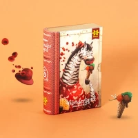 پازل کودک KID FANS مدل گورخر Wonder Land ZEBRA