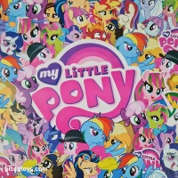 کاغذ کادو طرح پونی My little pony کد P/594/A