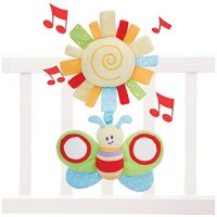 آویز تخت کودک موزیکال طرح پروانه Little Bird