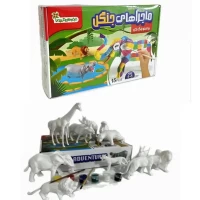 اسباب بازی بیا منو رنگ کن مدل ماجراهای جنگل