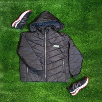 کاپشن سورمه ای مدل 1094