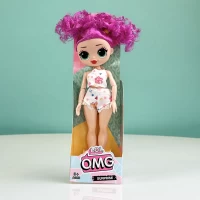 عروسک دخترانه لول سوپرایز OMG مدل مو بنفش کد 136A
