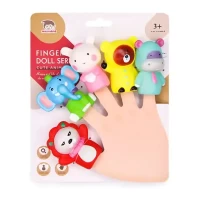 عروسک نمایشی انگشتی حیوانات جنگل برای کودکان