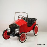 ماشین پدالی فلزی قرمز ZY614586 | اسباب‌بازی کودک