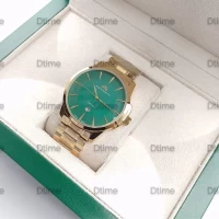 خرید ساعت الکس مارتین طلایی صفحه سبز مردانه 7115