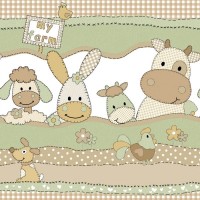 حاشیه و کاغذ دیواری بیمبی 1385 با طرح‌های متنوع