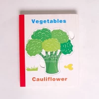 پازل کتابی چوبی سبزیجات - مدل XLE 800