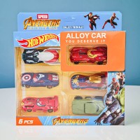 ماشین هات ویلز 6 عددی مدل قهرمانان AVENGERS