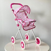 کالسکه عروسک کد 124881A با طراحی زیبا و مقاوم