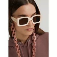 عینک آفتابی دی فرانکلین مدل Bahamas Shiny Beige Brown زنانه