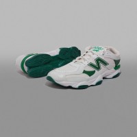 کفش اسپرت مردانه نیوبالانس سفید سبز مدل 1354