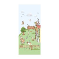 پرده اتاق کودک طرح مزرعه حیوانات Saint Clair