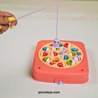 اسباب بازی ماهیگیری موزیکال کودکان - کد P/849/A